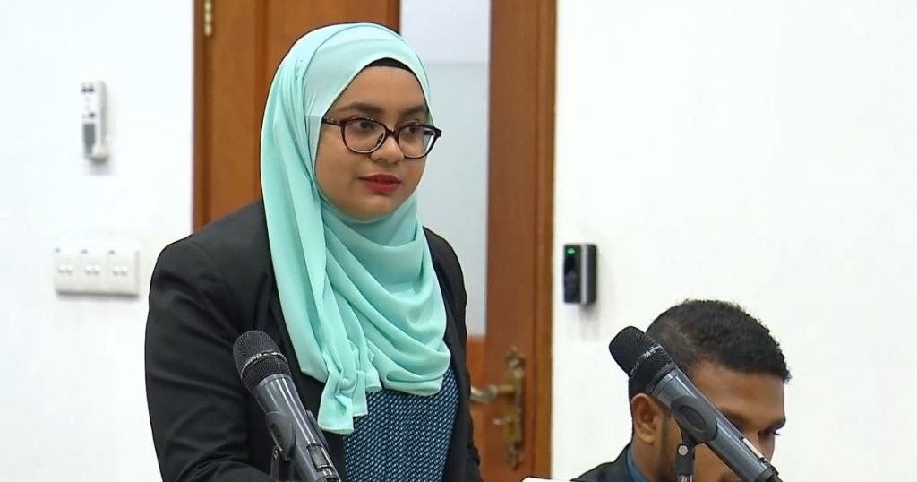 Deputy prosecutor general ge magaamah Aishath Mohamed