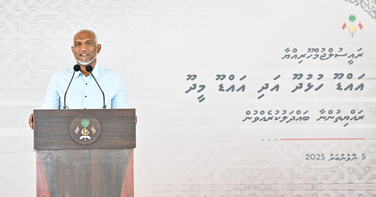 Vaki council thakaa eku Hulhudhoo-meedhoo thafaathukurun nimumakah mi aee: Raees