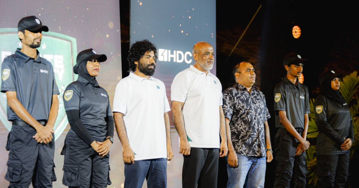 Hulhumale' ge rakkatherikan balahattan estate security hidhumah launch kohfi