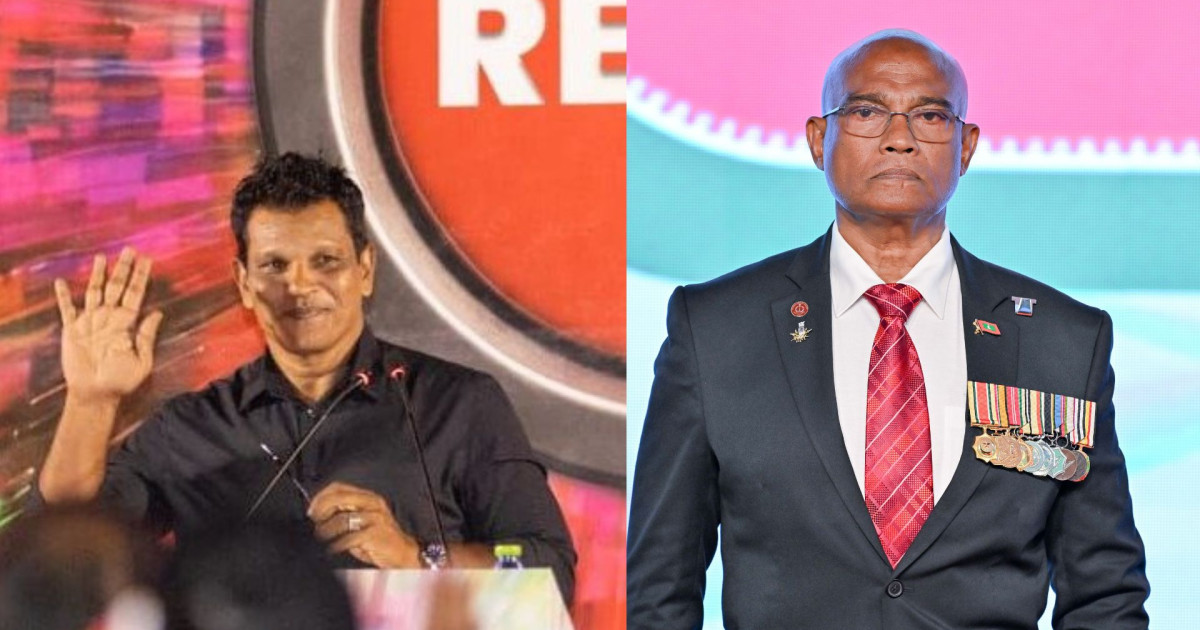 PNC ai PNF in Male' mayor kamah nukunna candidate in dhakkaifi