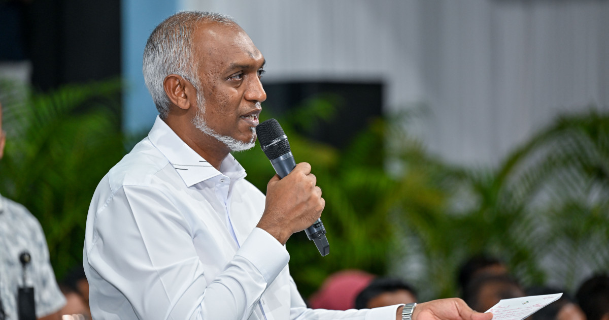 Joorimanaa maafukohdhenee dhaulthah bura bodu nuvaanehen: Raees