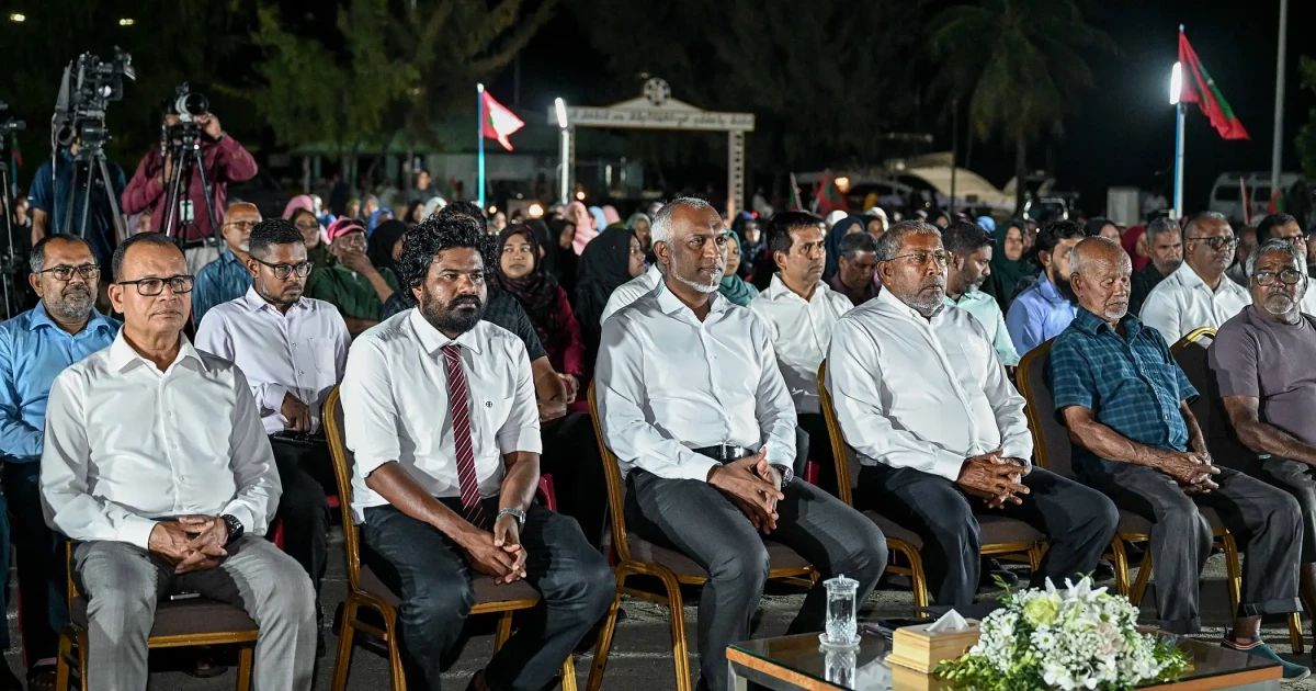 Council inthihaabu gai JP ge thaaeedhu PNC ge candidate in ah